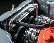 Chev Apache Fleetside engine bay