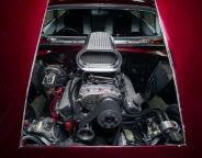 Chev Bel Air engine bay