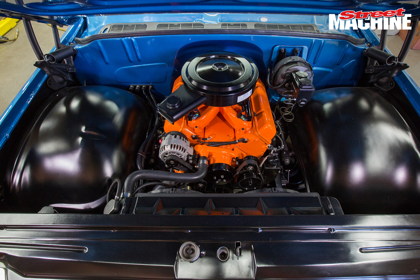 Chev C10 Slammed Engine LS3