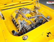 Chevrolet Camaro engine bay