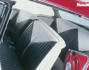 1950 Chev coupe interior