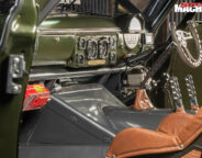 1950 Chev coupe interior