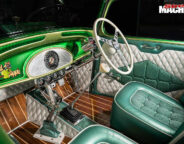 1933 Chev coupe interior