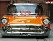 Chev sports coupe front