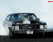 Chevelle burnout