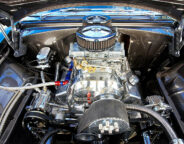 Chev 210 engine bay
