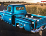 Street Machine Features Chevrolet Apache Rear Angle Detail