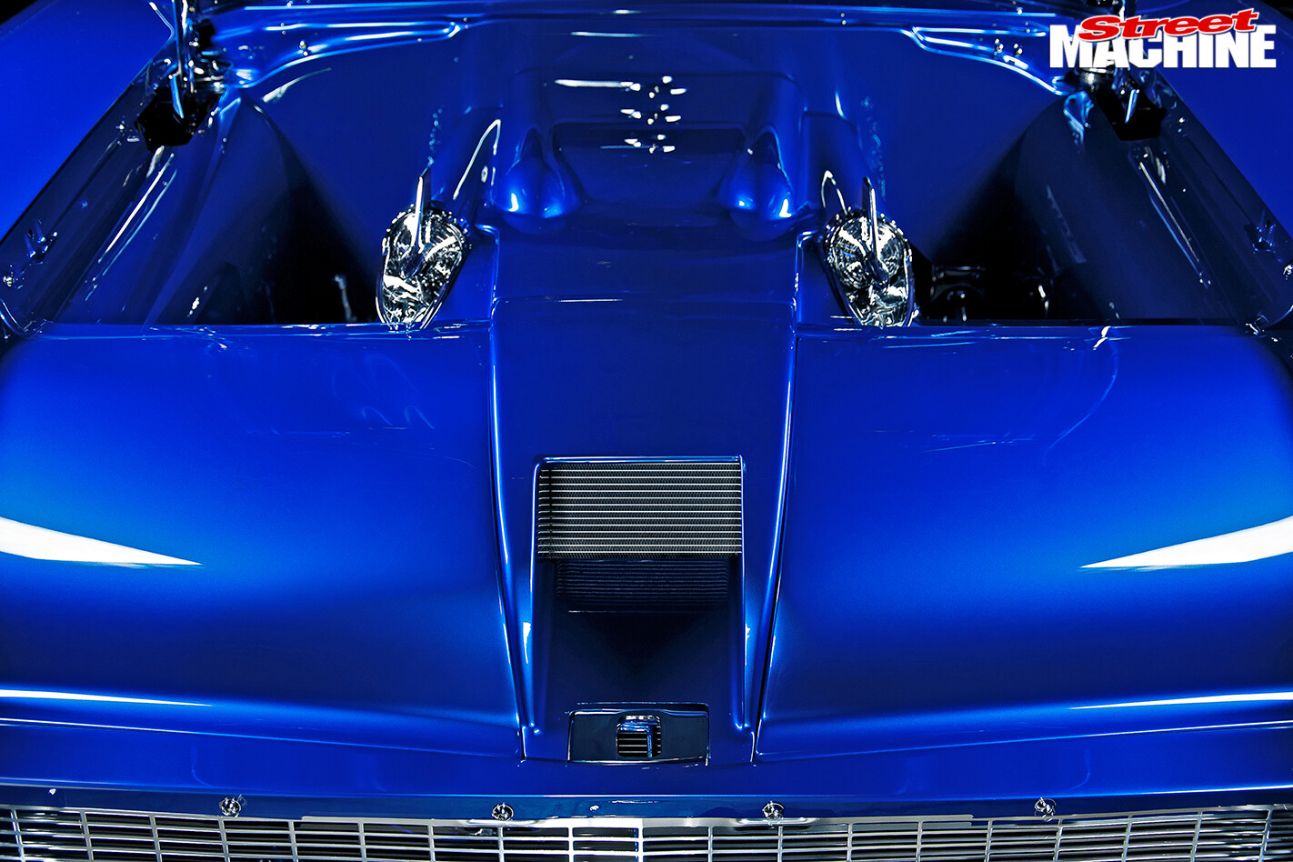 Chevrolet -Bel -Air -engine -bay