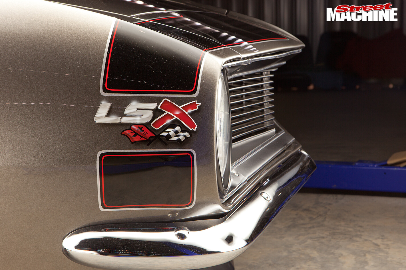Chevrolet -camaro -front -detail