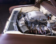 Chev pickup engine bay
