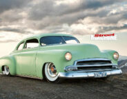 Chev sedan front