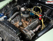Chev sedan engine bay