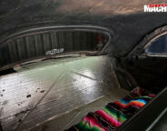 Chev sedan interior rear