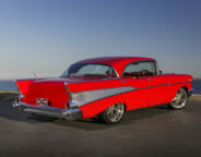 Street Machine Features Chevrolet Bel Air Rear Angle