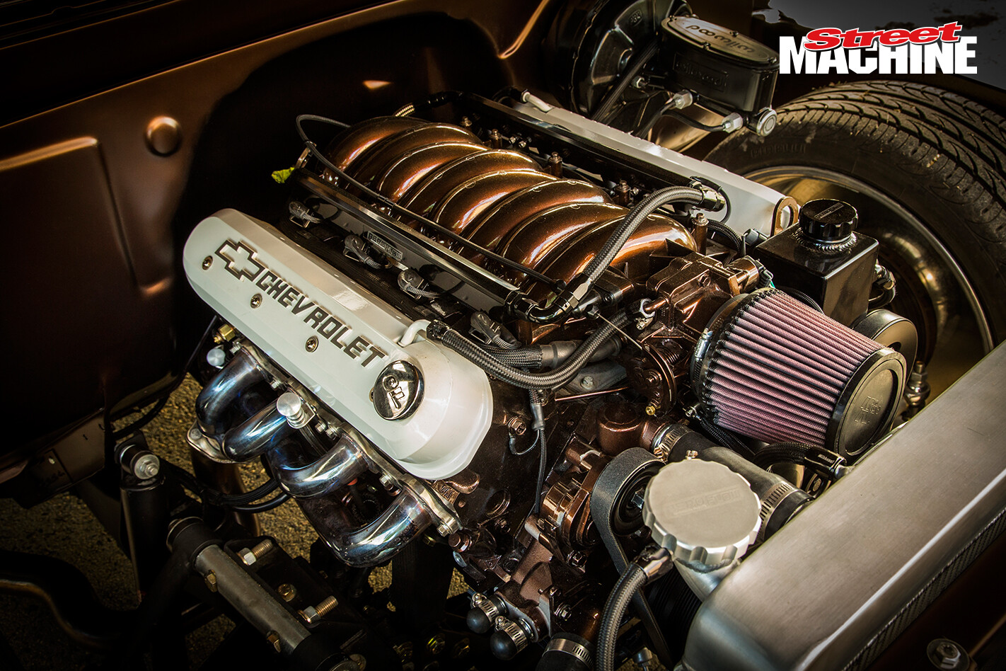 Chevy C10 Pick Up Custom Low LS1 Engine 1