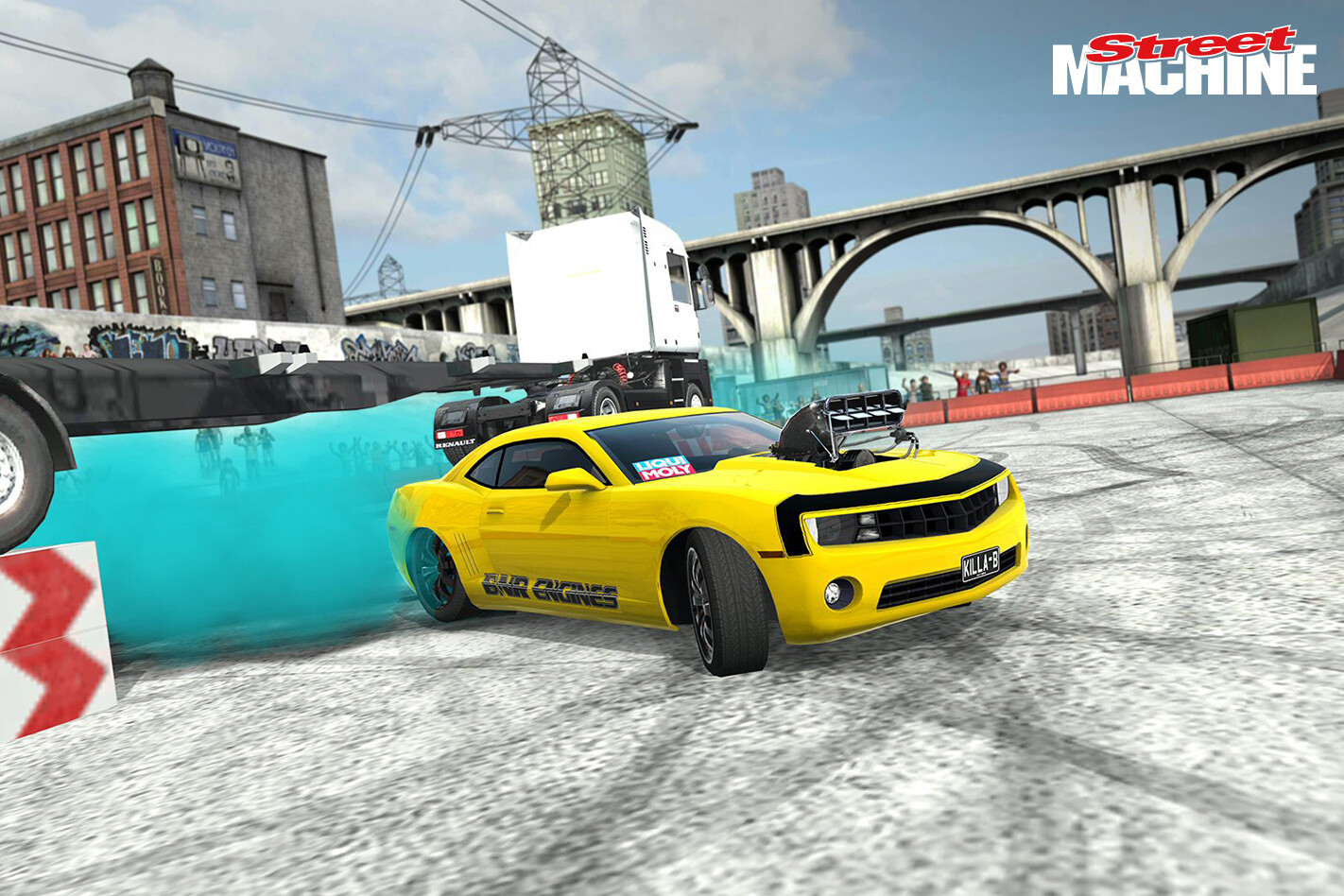 Chevy Camaro Blown Burnout