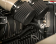 1956 Chevy pick-up engine bay