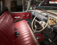 1956 Chevy pick-up interior
