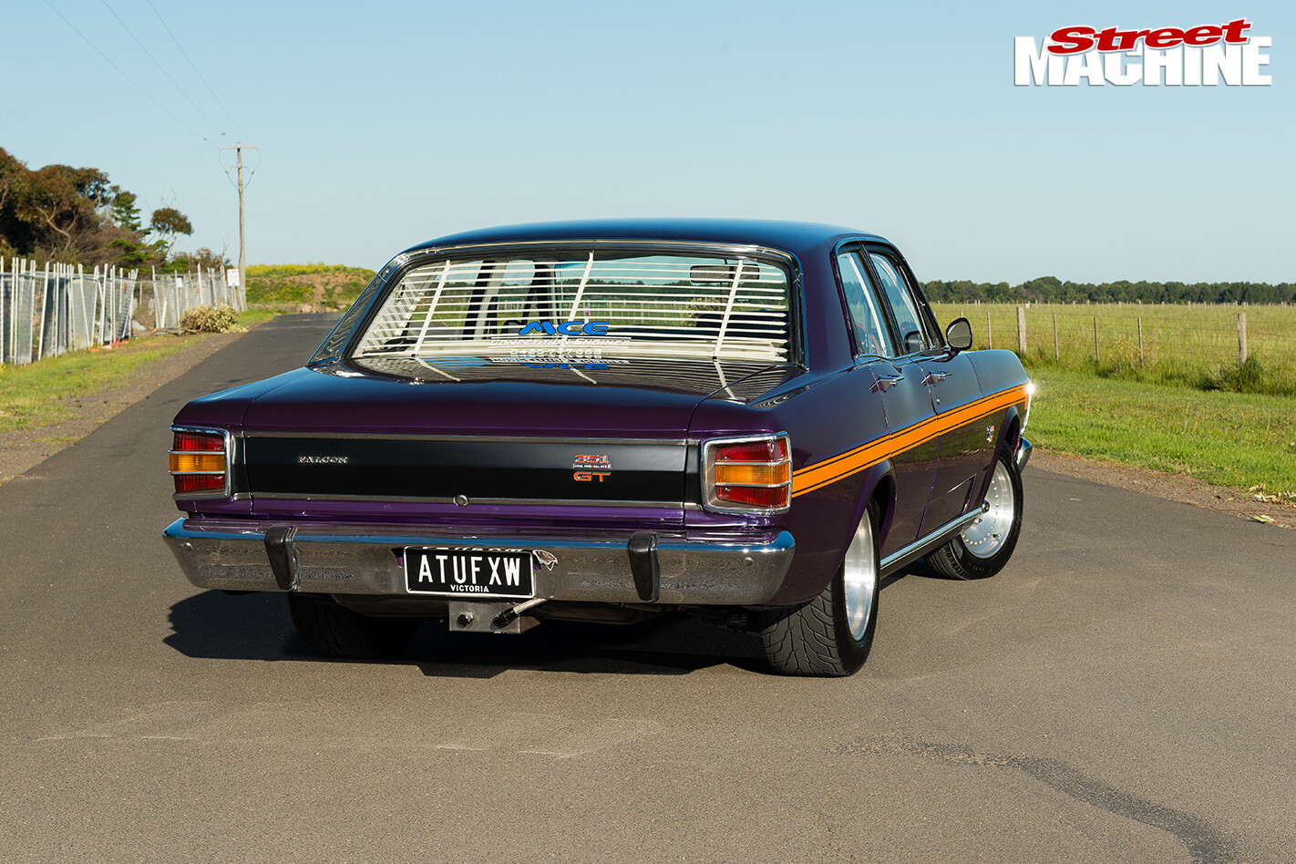 CHRIS GAUCI S 1969 FORD FALCON XY GT rear