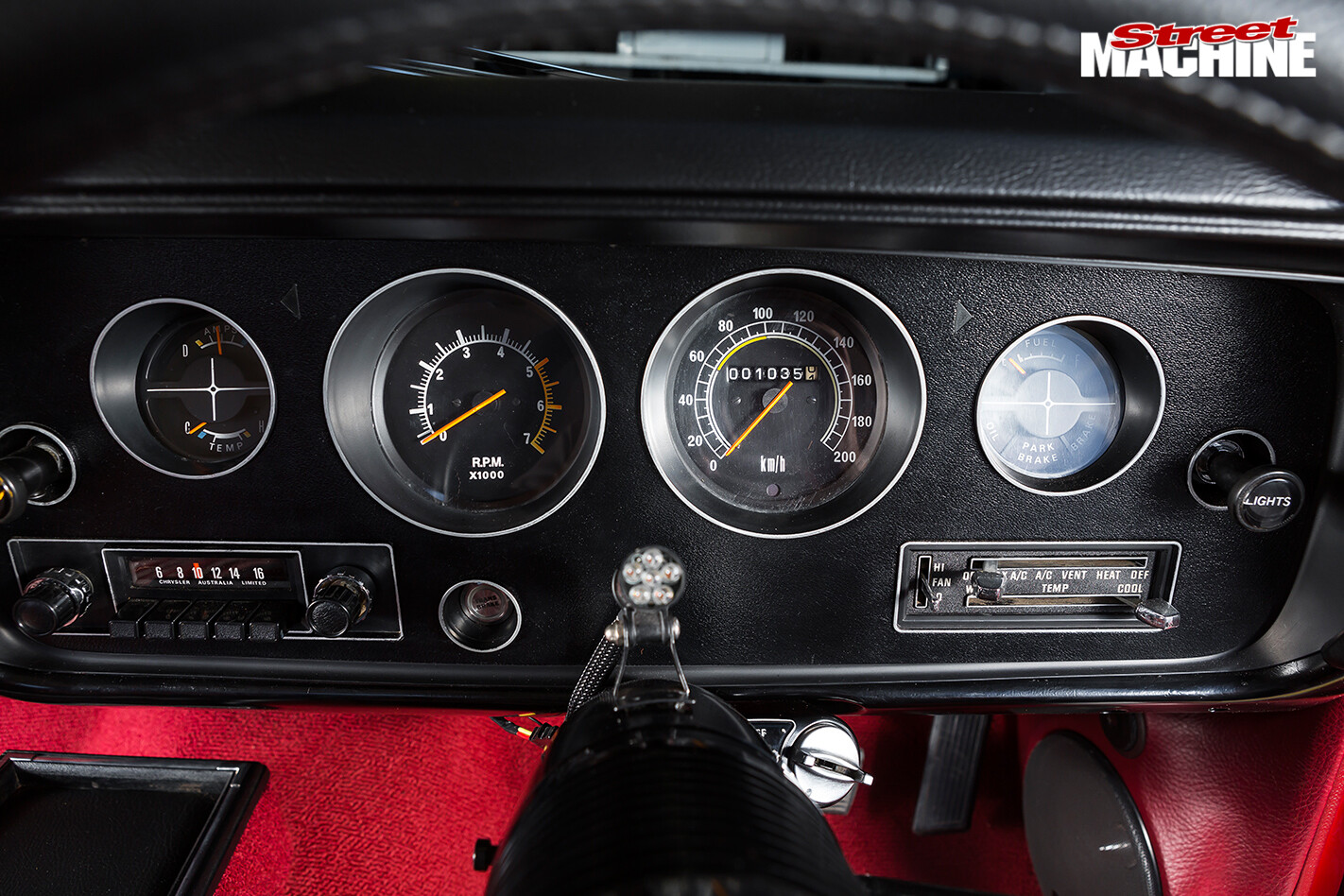 Chrysler -cl -charger -gauges