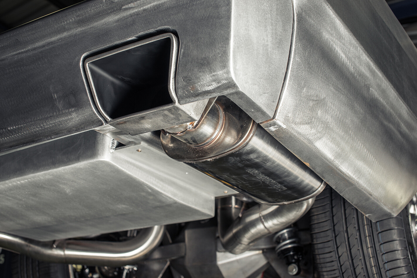 VG Valiant exhaust