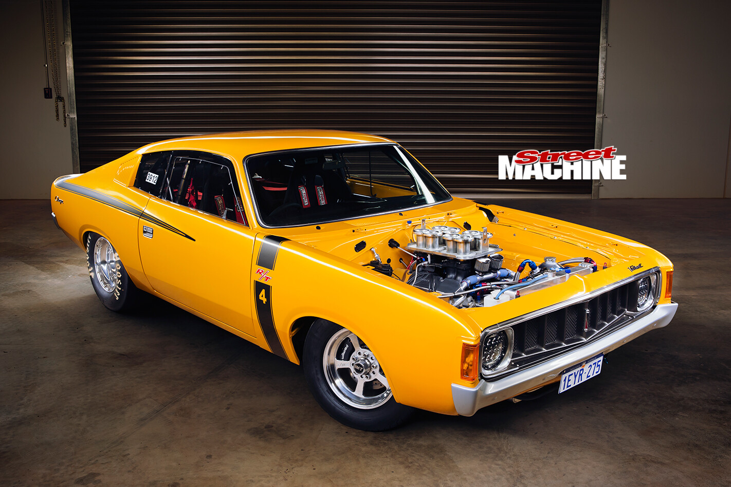Chrysler -valiant -e 55-charger -front -angle