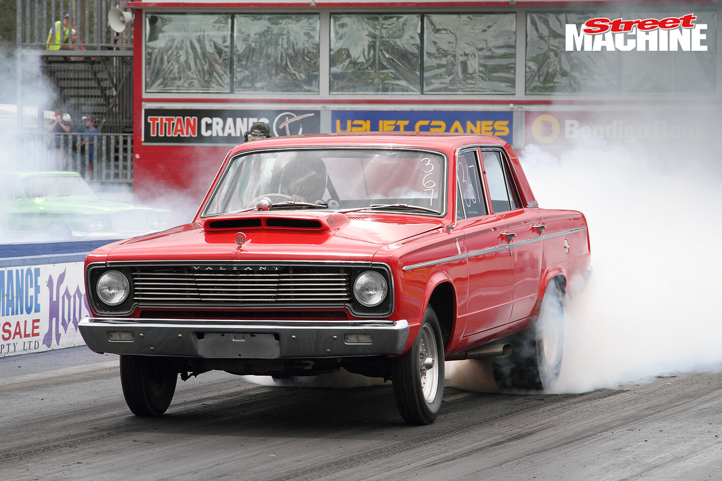 Chrysler Valiant Sedan Burnout