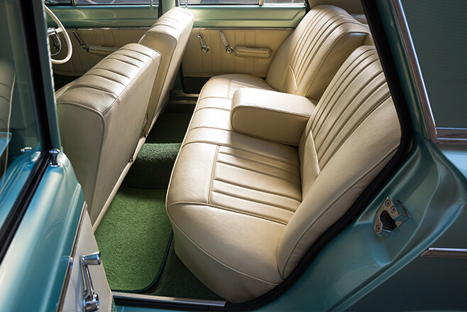 Chrysler VC Valiant interior rear