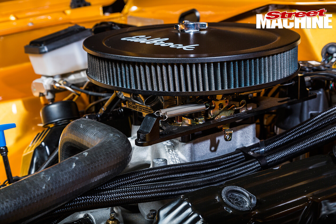 Chrysler -VJ-Charger -engine -detail