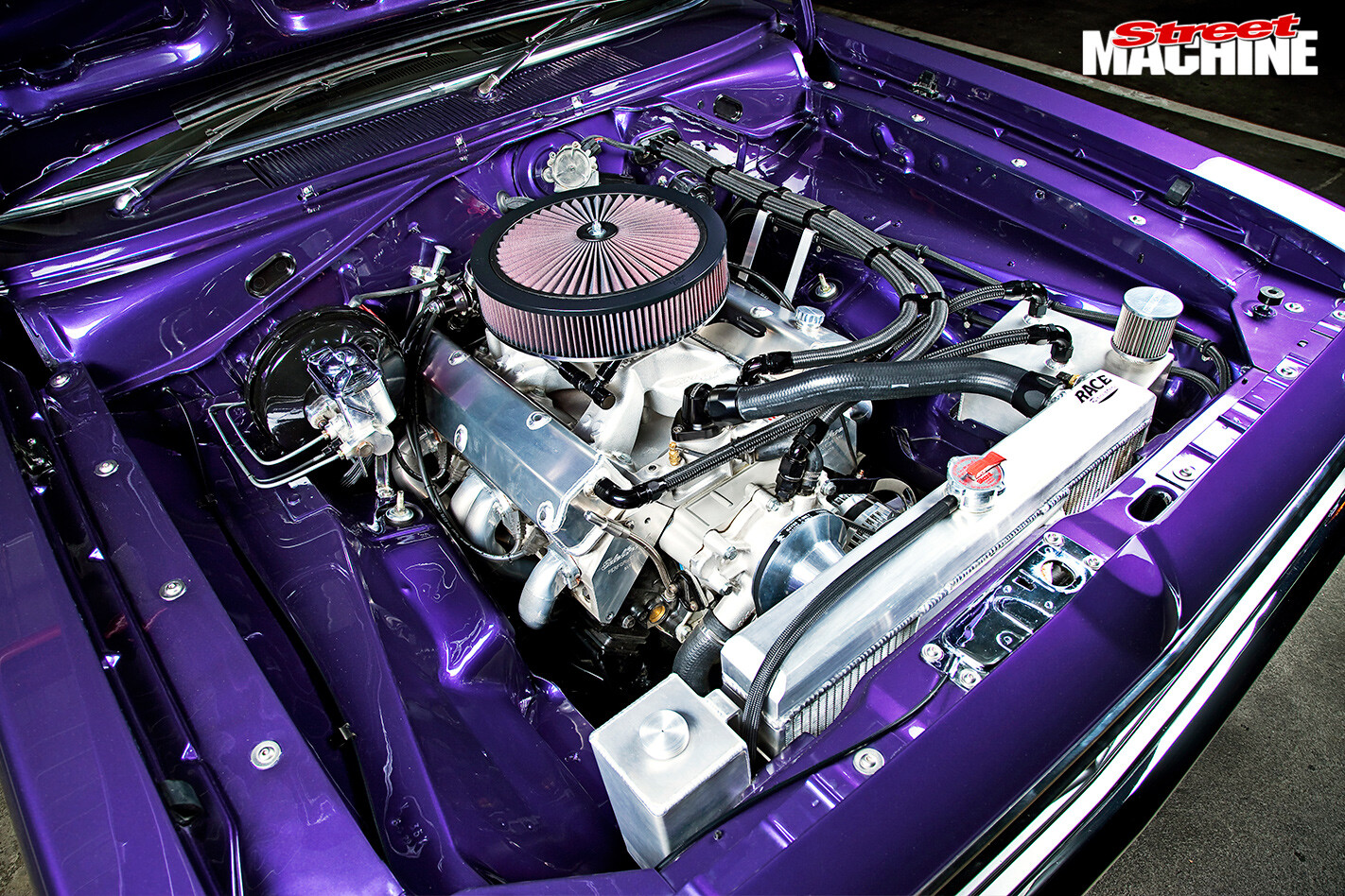 Chrysler -vk -valiant -charger -engine -bay