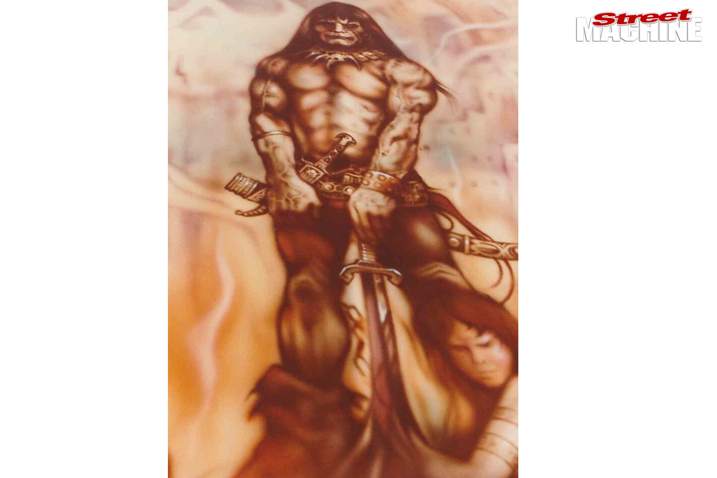 Conan The Barbarian mural