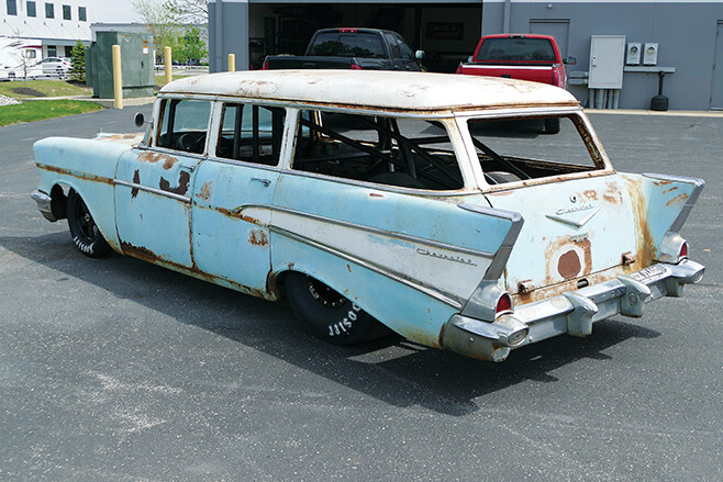 Richie Crampton build for drag week