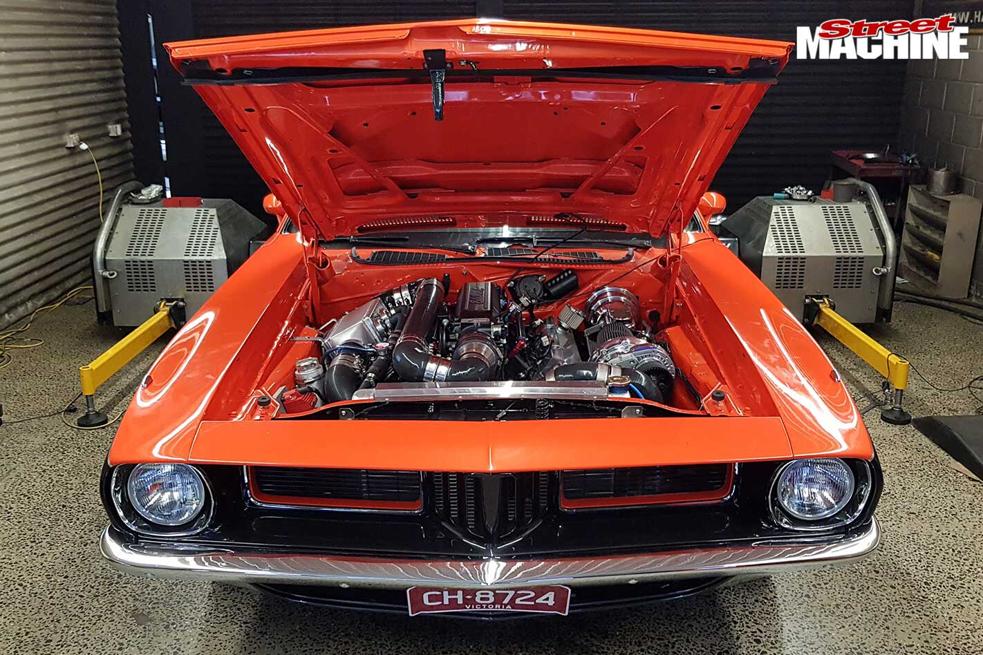 Procharged Plymouth Cuda