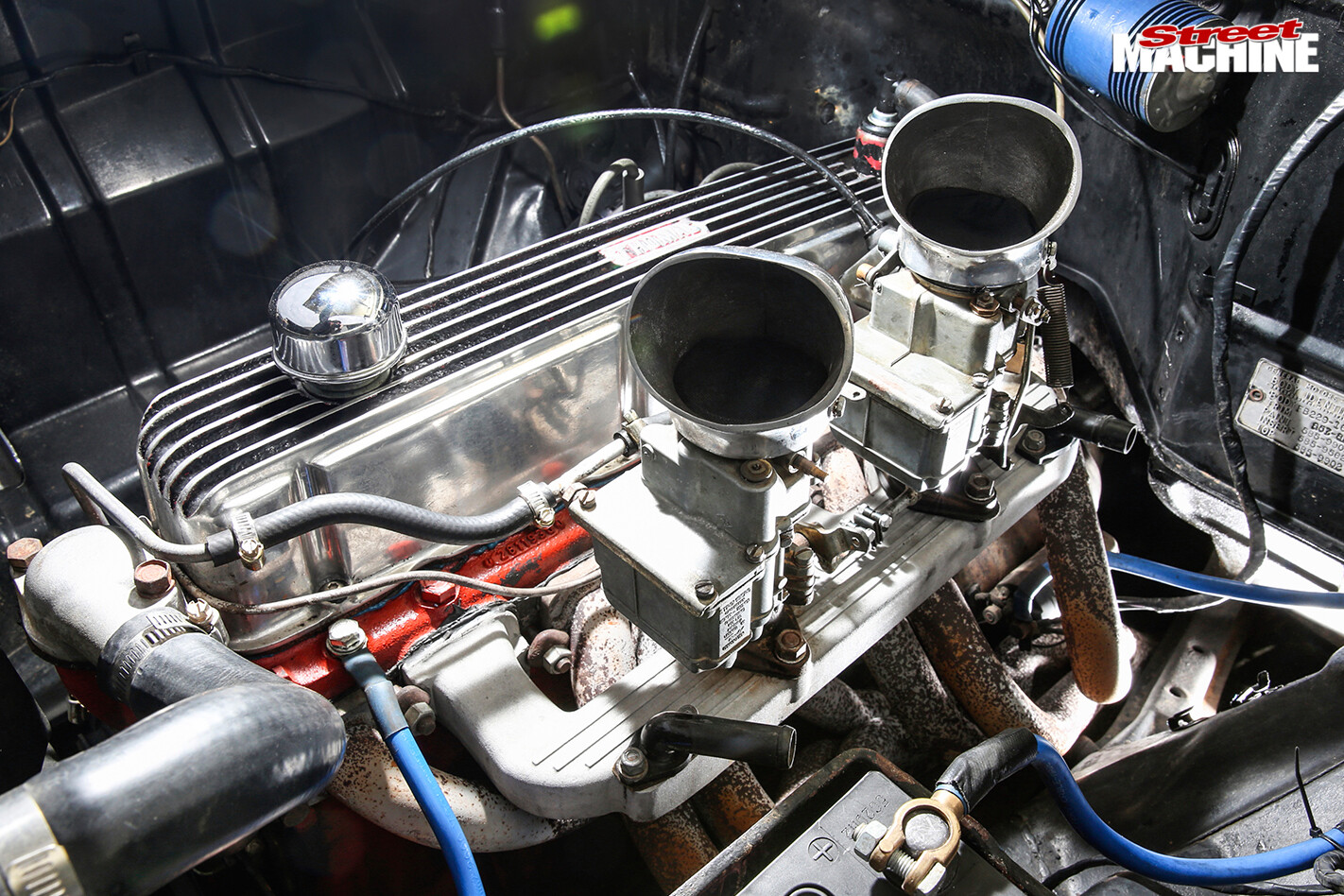 CUSTOM-HOLDEN-FB-NOMAD-engine