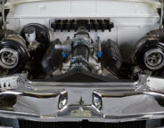 Customline engine bay