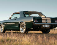 Street Machine Features Darren Gojak Mustang Rear Angle