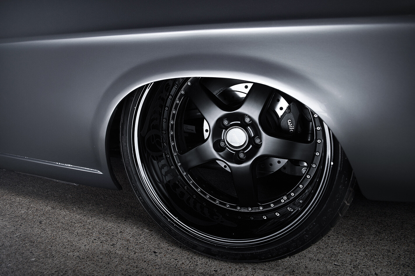 Datsun ute wheel