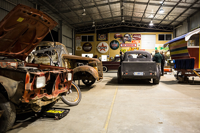 Dave Mason's shed