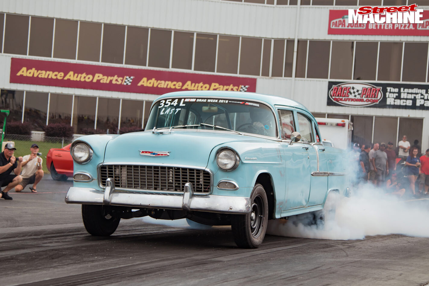 Ross and Brenton Gault 1955 Chev