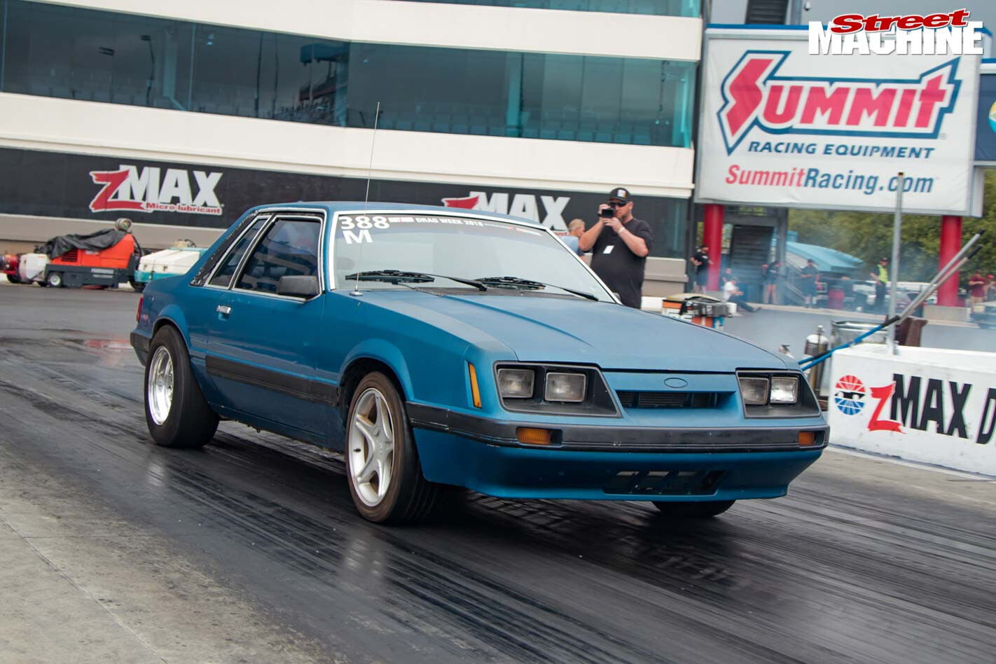 Mustang at drag week