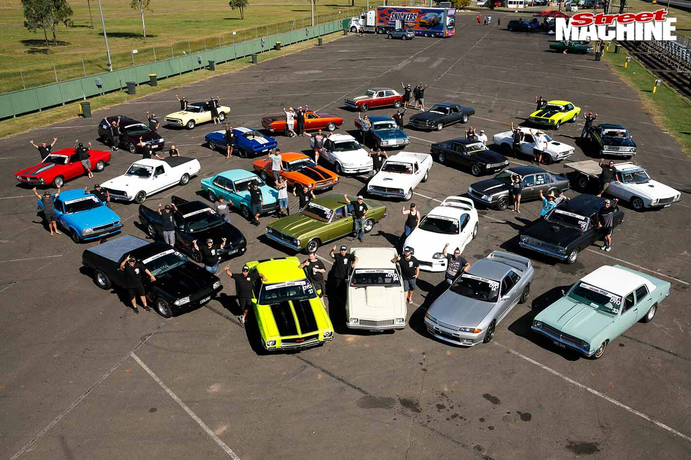 drag challenge weekend cars
