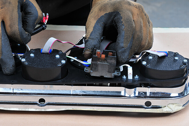 Installing a digital dash
