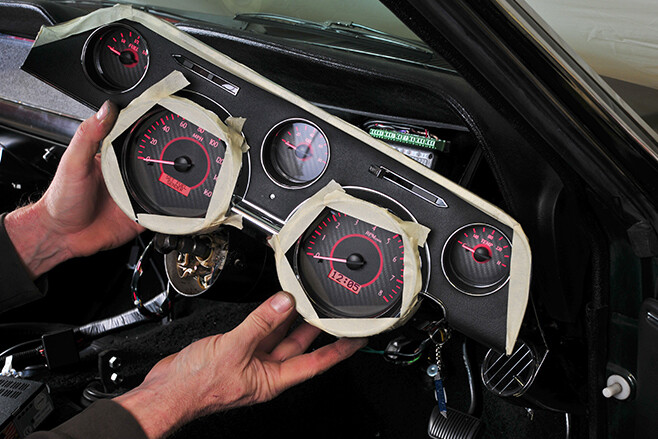 Installing a digital dash