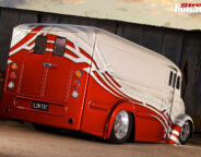 custom divco van rear