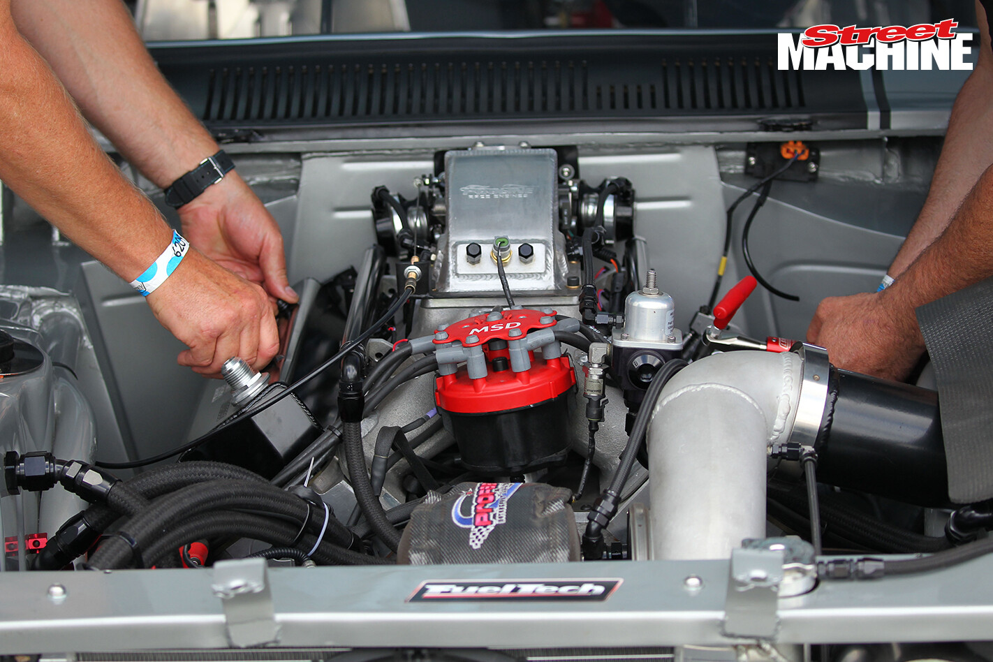 DJ Carl Cox Small Block Ford Turbo