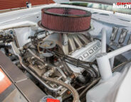 Dodge Challenger engine bay