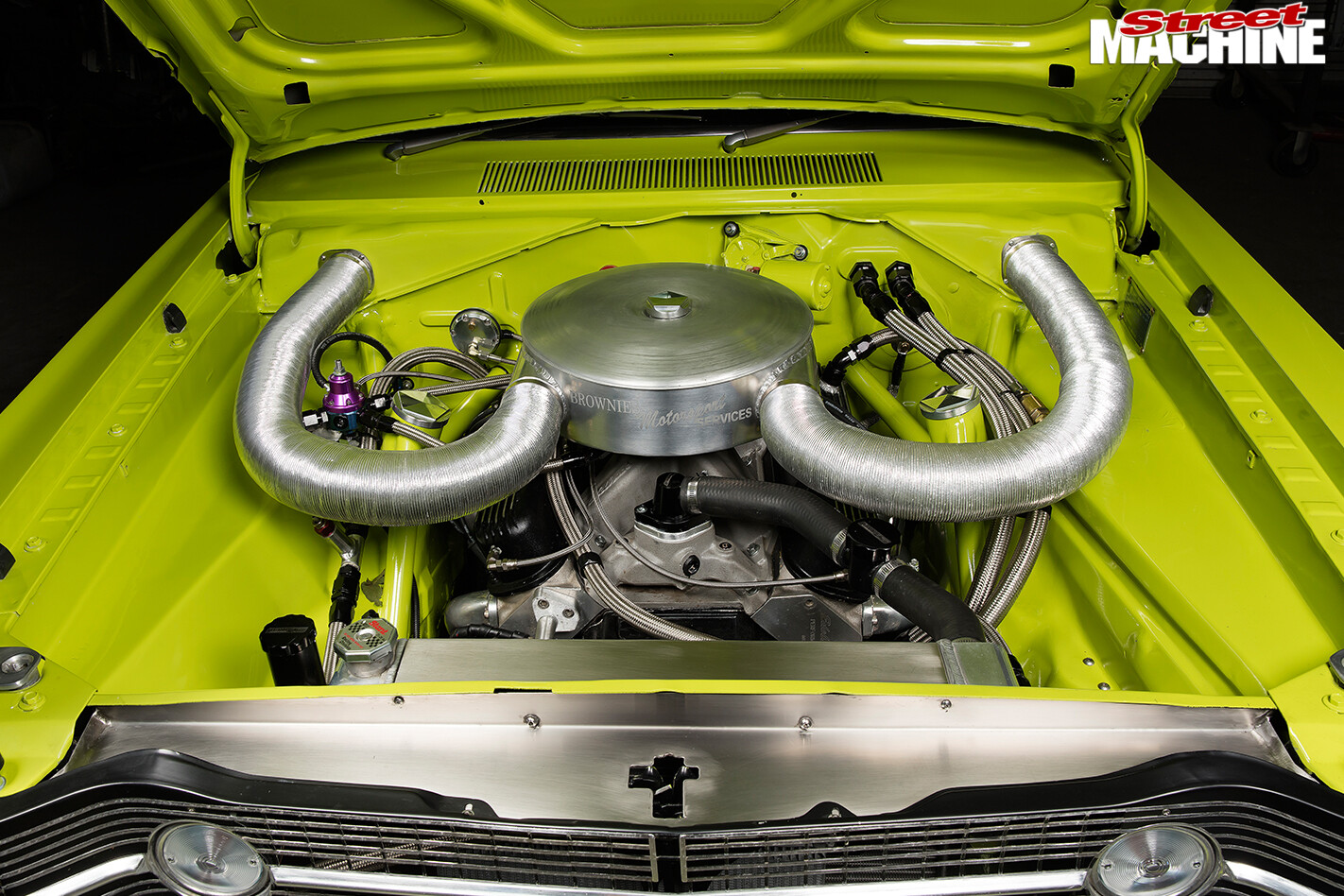 Dodge -Dart -engine -bay