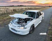 Street Machine Features Dom Trimboli Vs Clubsport Bonnet Up Wm