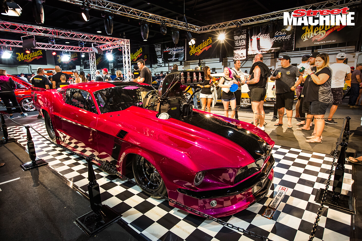 Doorslammer Blown Mustang