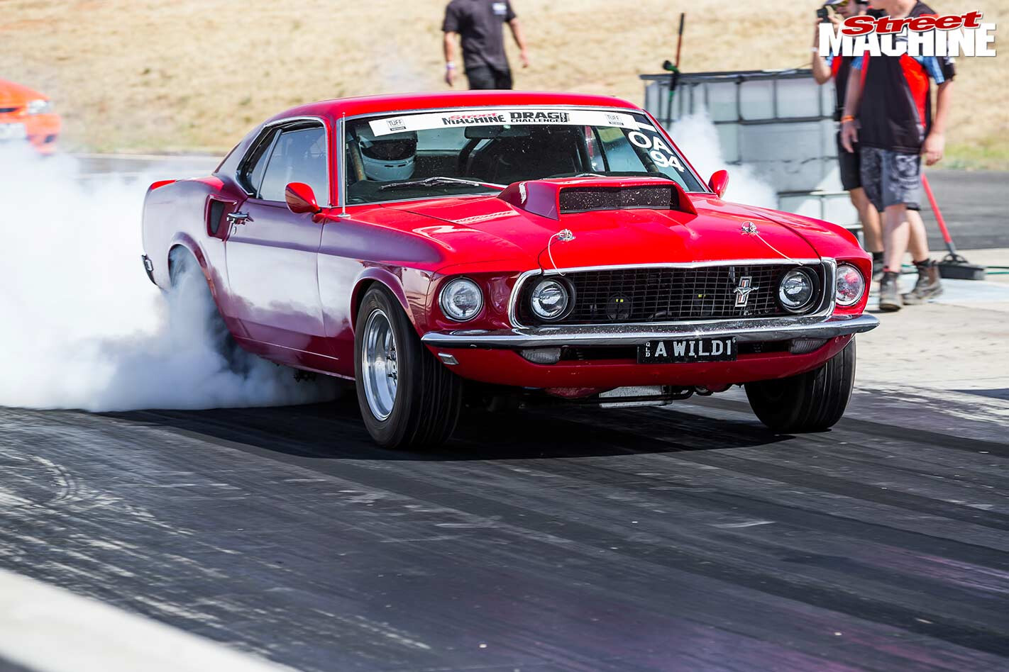 Drag challenge 2017 Mustang
